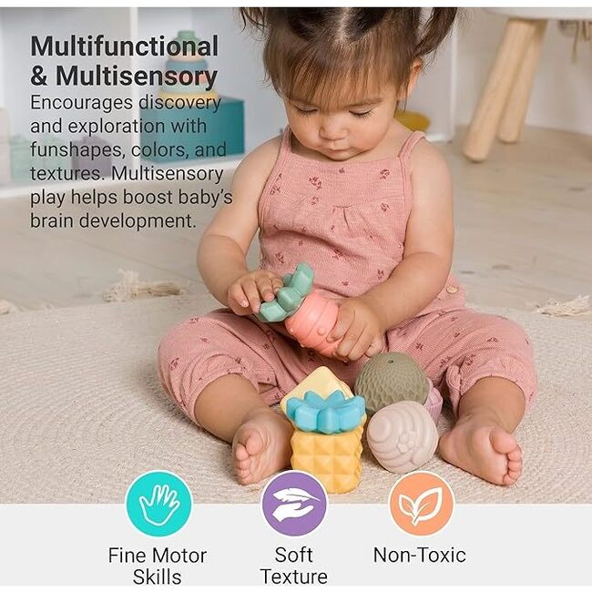 Sensory Set Fuits & Vegetables - Developmental Toys - 2