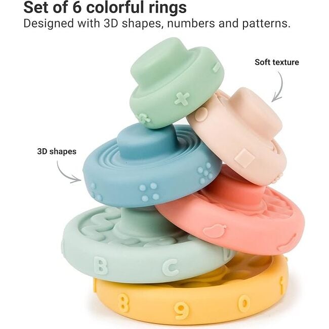 Stack & Learn Rings - Stackers - 5