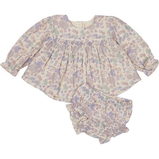 Two Piece Set, English Garden Orchid Petal