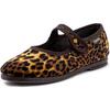 Velvet Mary Jane, Leopard - Mary Janes - 1 - thumbnail