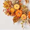 Fall Festival Front Door Mantle Wreath - Wreaths - 2