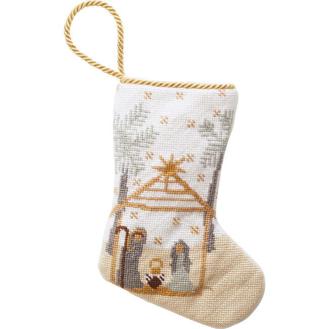 Oh Holy Night Stocking by Coton Colors