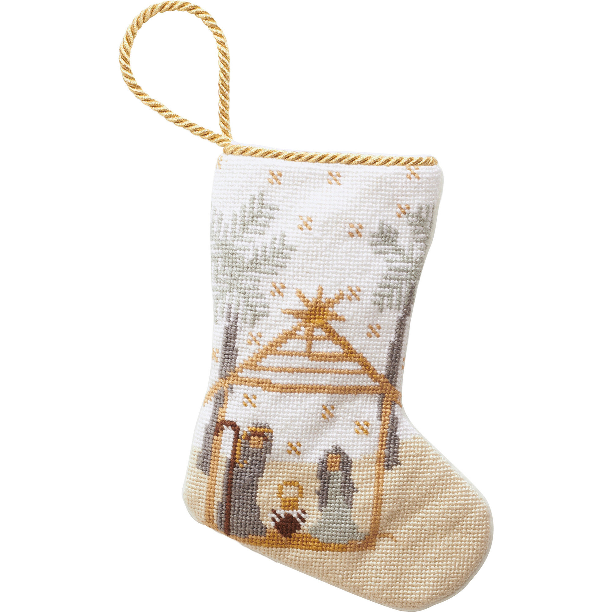 Mini Oh Holy Night Stocking by Coton Colors - Stockings - 1
