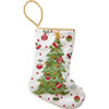 Mini Rockin' Around the Christmas Tree Stocking by Coton Colors - Stockings - 1 - thumbnail
