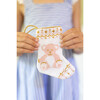 Mini Bear-y Christmas in Pink Stocking by Shuler Studio - Stockings - 4