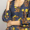 Womens Michelle Dress, Navy Poppy - Dresses - 2