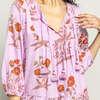 Womens Indira Dress, Lavender Poppy - Dresses - 2