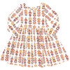 Girls Organic Steph Dress, Fall Field Floral - Dresses - 1 - thumbnail