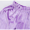 Girls Velour Theodore Pant, Lavender - Pants - 3