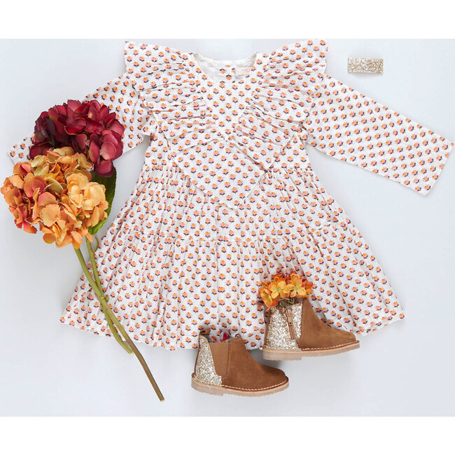 Girls Raphaela Dress, Geo Floral - Dresses - 5
