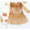 Girls Pocket Sweater, Pumpkin - Sweaters - 5