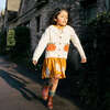 Girls Brooke Dress, Inca Gold Embroidery - Dresses - 2
