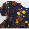 Girls Brooke Dress, Navy Poppy - Dresses - 3