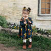 Baby Girls Frida Dress Set, Navy Poppy - Dresses - 2