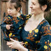 Baby Girls Frida Dress Set, Navy Poppy - Dresses - 4