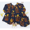 Baby Girls Frida Dress Set, Navy Poppy - Dresses - 5
