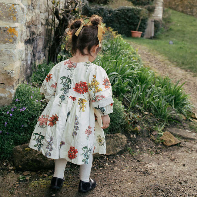 Baby Girl Brooke Dress Set, Notebook Botanical - Dresses - 4