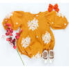 Baby Girls Brooke Bubble, Inca Gold Embroidery - Onesies - 5