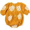 Baby Girls Brooke Bubble, Inca Gold Embroidery - Onesies - 6