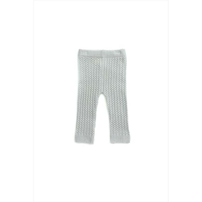 Cashmere Knitted Pant, Dove Grey