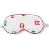 Petite Plume x Maisonette Adult Sleep Mask, Night Before Christmas - Eye Masks - 1 - thumbnail