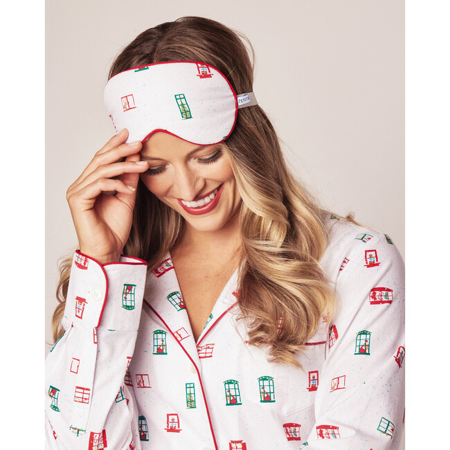 Petite Plume x Maisonette Adult Sleep Mask, Night Before Christmas - Eye Masks - 2