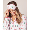 Petite Plume x Maisonette Adult Sleep Mask, Night Before Christmas - Eye Masks - 2