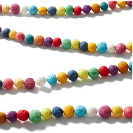 Candy Colored Ball Garland, Bright - Garlands - 3