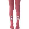 Mr. Whiskerson Girls Tights, Pink - Tights - 1 - thumbnail