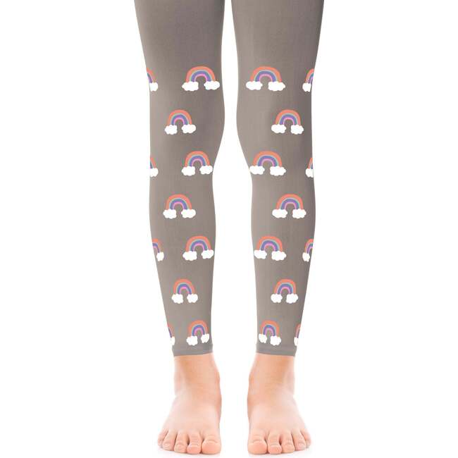 Rain or Shine Girls Tights, Grey