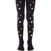High on Love Girls Tights, Black - Tights - 1 - thumbnail