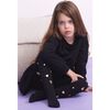 High on Love Girls Tights, Black - Tights - 2