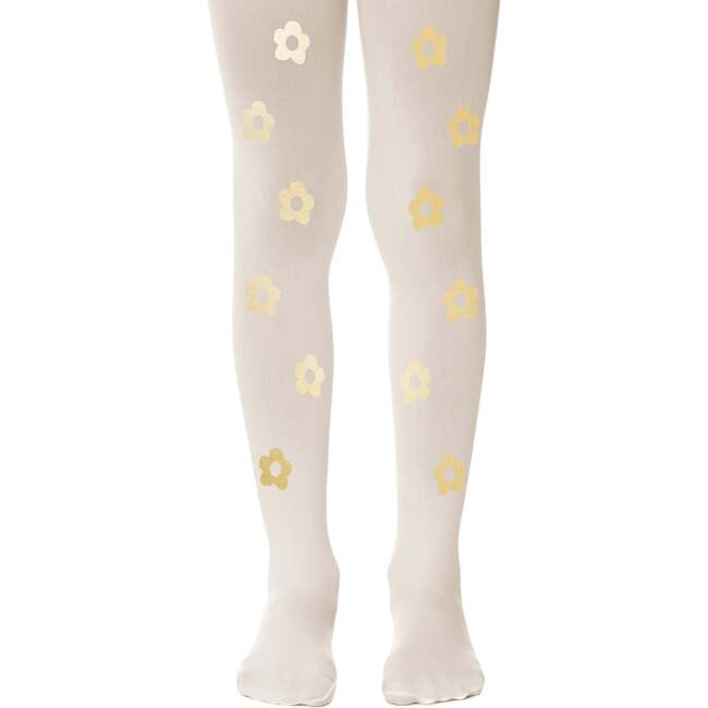 It's the 70's Girls Tights, Cream