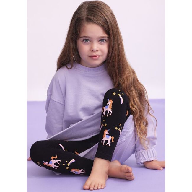 It's a Kind of Magic Girls Tights, Black - Tights - 2
