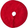 Mini Toy Train Tree Skirt, Red - Tree Skirts - 6