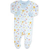 Once Upon A Time Halloween Print Footie, Blue - Pajamas - 1 - thumbnail