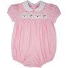 Ruth 3-In-1 Ribbon Minigingham Bubble, Pink - Onesies - 1 - thumbnail
