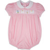 Ruth 3-In-1 Ribbon Minigingham Bubble, Pink - Onesies - 2