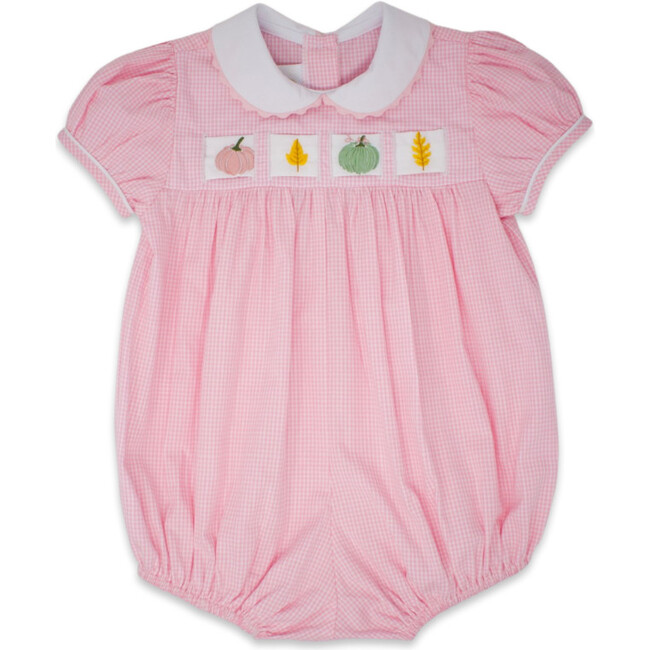 Ruth 3-In-1 Ribbon Minigingham Bubble, Pink - Onesies - 3