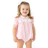 Ruth 3-In-1 Ribbon Minigingham Bubble, Pink - Onesies - 4