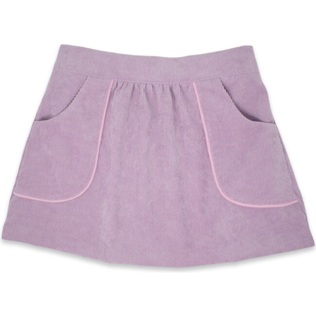 Isabella Corduroy Mini Skirt, Lavender