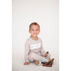 Bayou Duck Applique Sweatshirt & Sweatpant Play Set, Tan - Mixed Apparel Set - 2