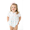 Charleston Circus Print Peterpan Collar Bubble, Multicolors - Onesies - 2