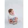 Christian Batiste Embroidered Button On Bubble, Blue - Onesies - 2