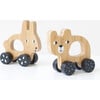 Wee Gallery Push Toy - Bunny - Push & Pull - 4