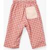 Reversible Baby Pant, Pink Gingham - Pants - 3