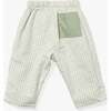 Reversible Baby Pant, Green Tattersall - Pants - 3