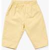 Reversible Baby Pant, Yellow Check - Pants - 5