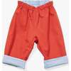 Reversible Baby Pant, Light Blue - Pants - 4