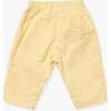 Reversible Baby Pant, Yellow Check - Pants - 6